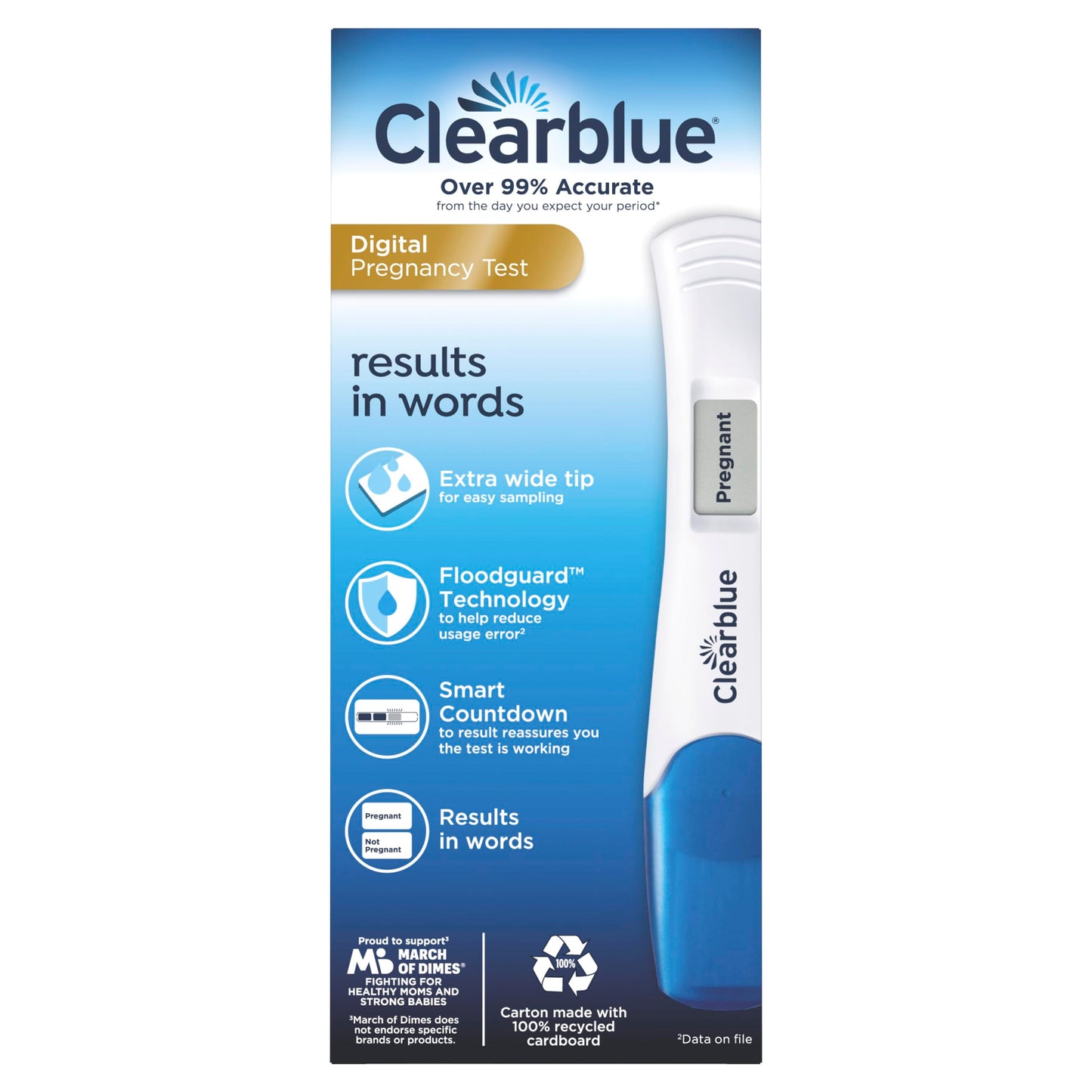 Clearblue Advanced Digital Ovulation Test Kit, 32 Ct
