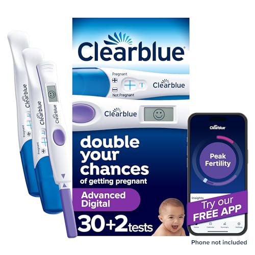 Clearblue Advanced Digital Ovulation Test Kit, 32 Ct