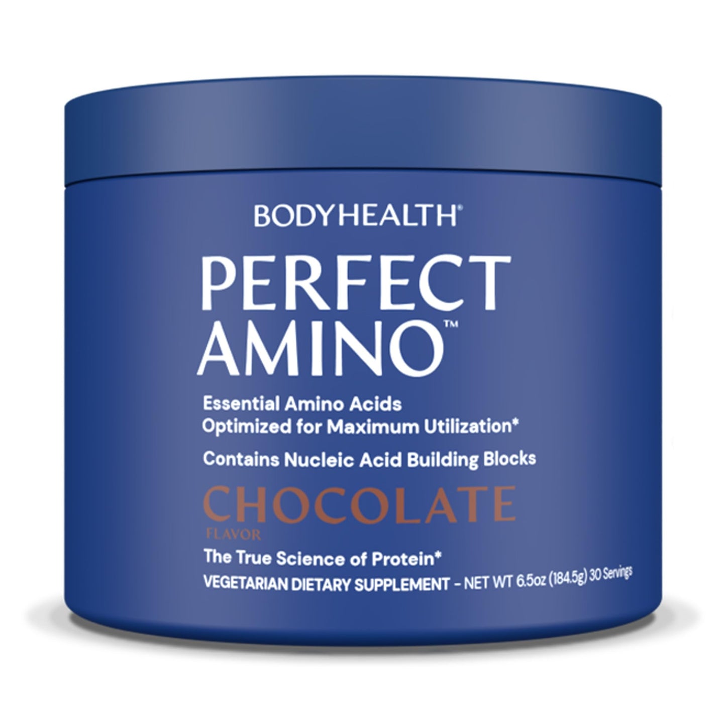 BodyHealth PerfectAmino Powder - BCAA and EAA Powder for Pre and Post Workout - Amino Acid Energy Drink for Men and Women to Support Lean Muscle and Recovery - Vanilla - 60 Servings
